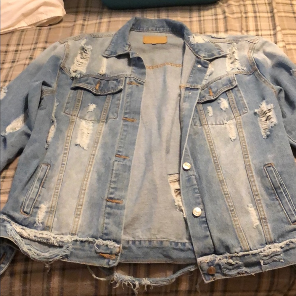 Oversized Jean Jacket